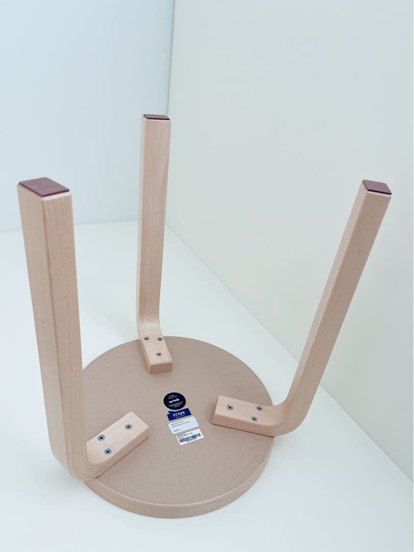 artek スツール60 　scope 3本脚　アルテック　ペブル