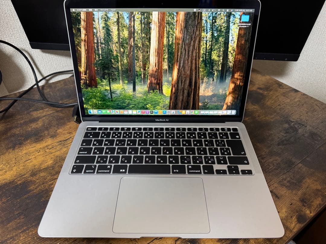 Macbook air 2020 8GB 500GB シルバー 美品