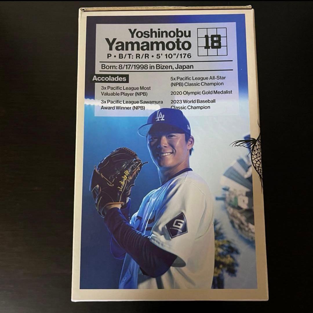 mmmmm　非売品 先着限定 ドジャース 山本由伸　ボブルヘッド人形