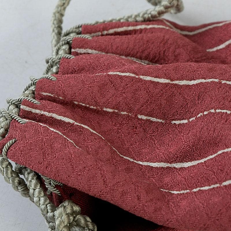 茶道具　中村宗悦作　時鳥蒔絵　長棗　仕覆付　共箱　V　9630