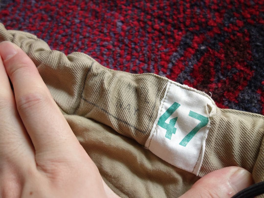 フランス軍 M-52 チノトラウザーズ french army 47サイズ