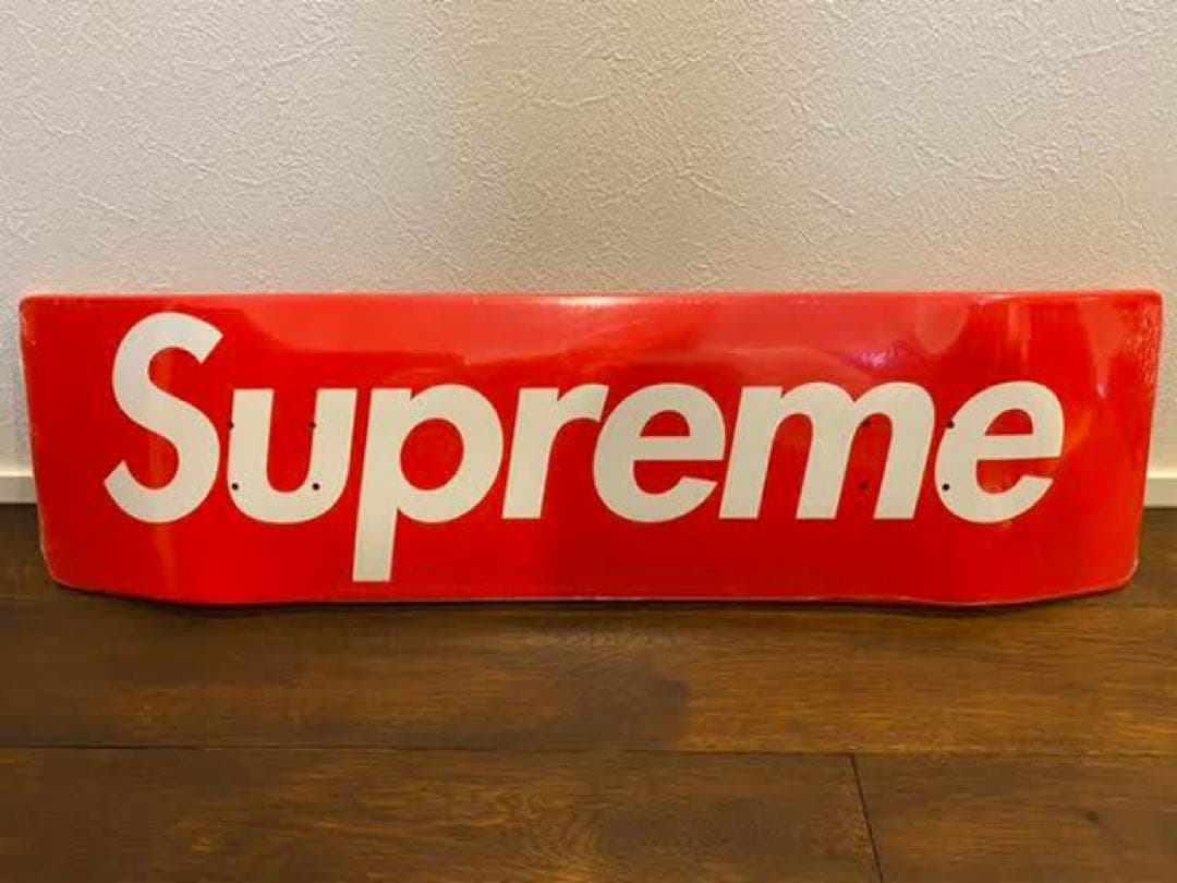 小物 Supreme Uncut Box Logo Skateboard
