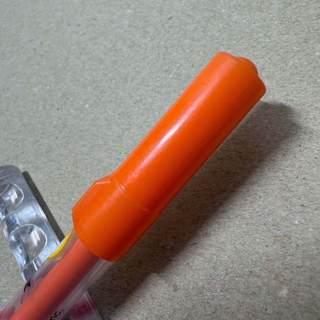 廃盤 ぺんてる カラーペン オレンジ 慶弔 パーソンズ ディズニー ペン回し