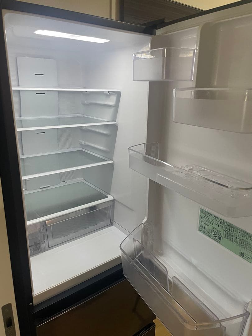 日立　冷蔵庫　375L 2021年製　R-V38NV（K）