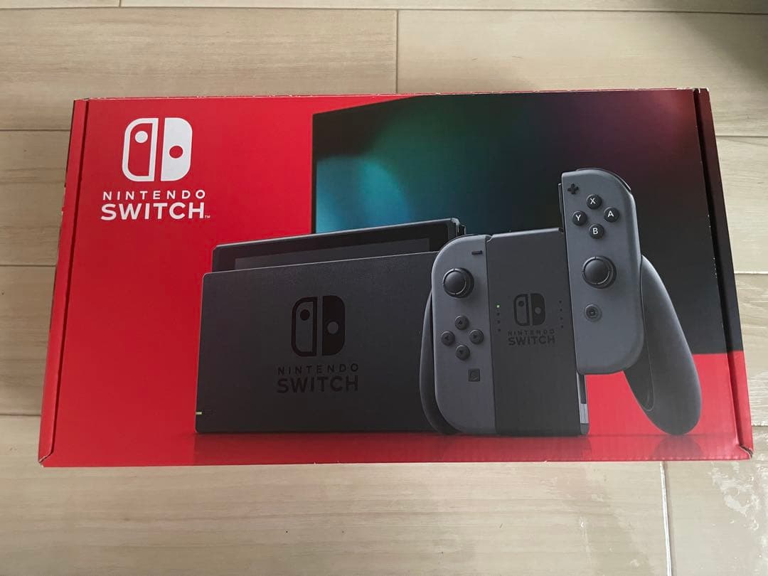 Nintendo Switch 本体グレー　SDカード付き64GB