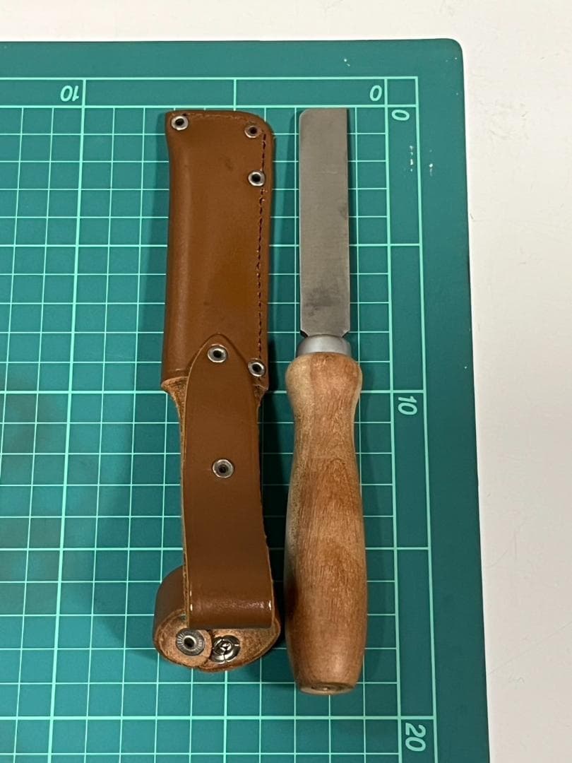 スウェーデン鋼 アンドウ リードナイフ 専用ケース付き