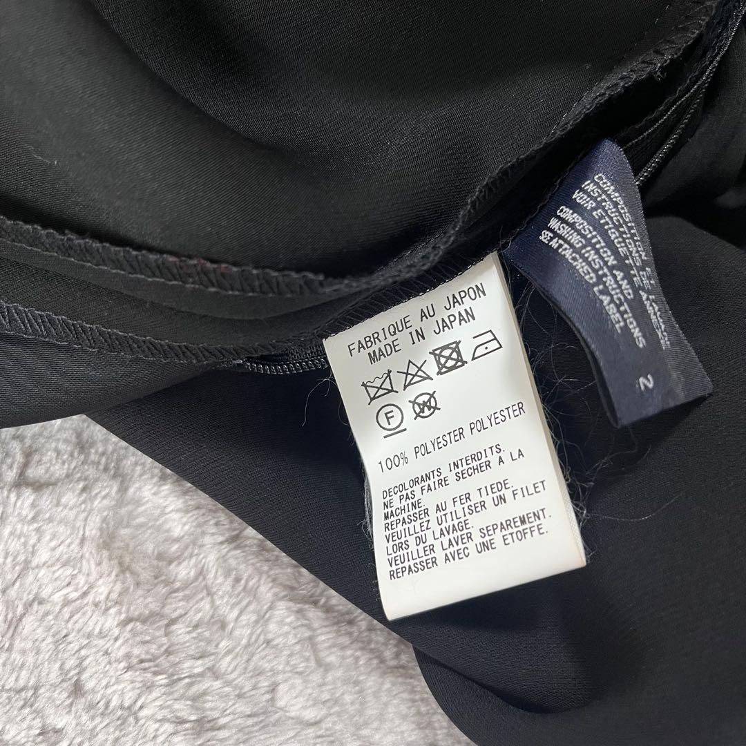 極美品　リミフゥ　ヨウジヤマモト　とろみ素材　ドレープ　タック　サルエルパンツ