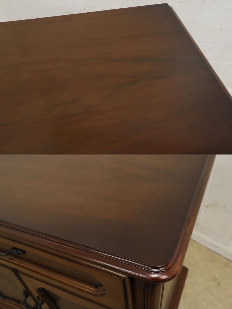 【H.shop】カリモク【コロニアル】猫脚 キャビネット・サイドボード