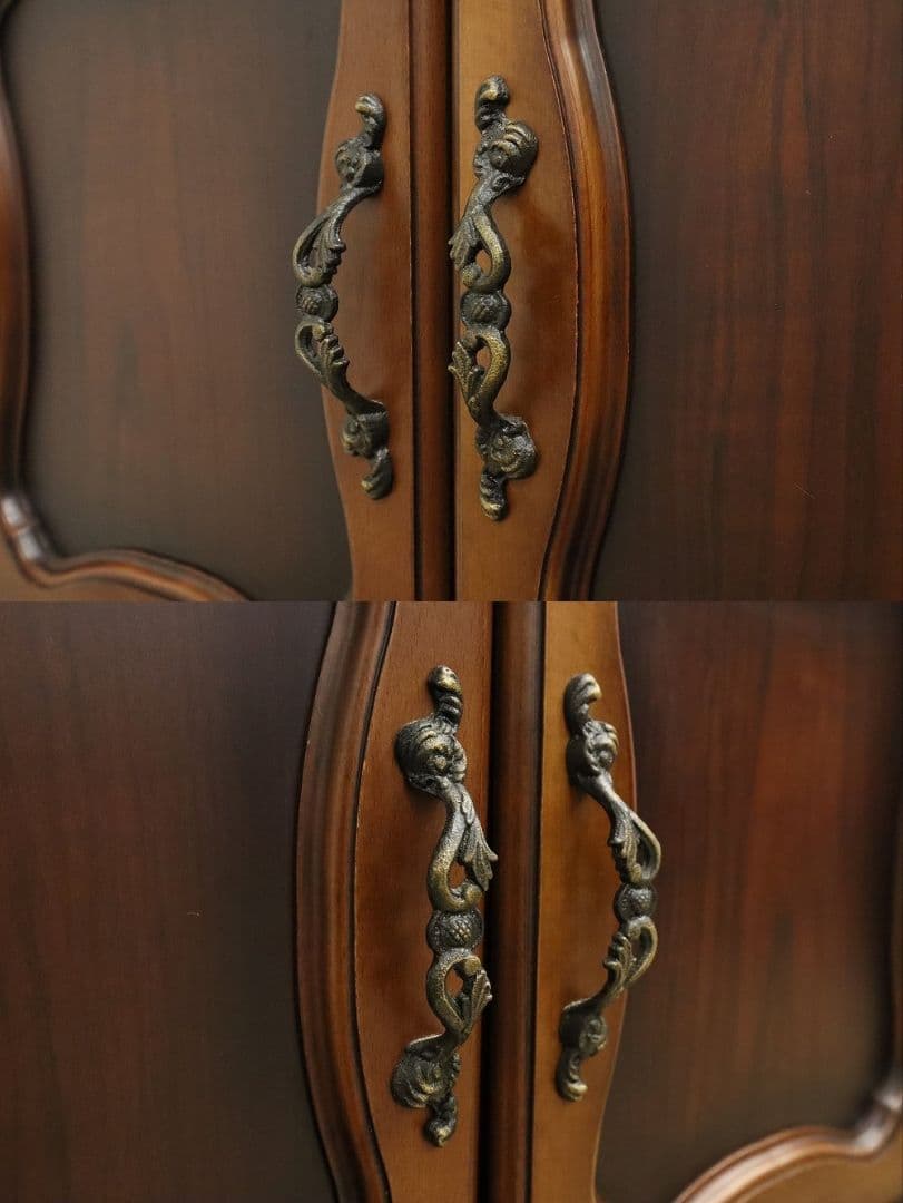 【H.shop】カリモク【コロニアル】猫脚 キャビネット・サイドボード