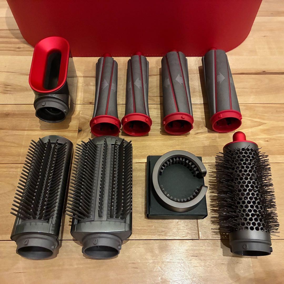 展示品‼️Dyson ダイソン エアラップ HS01 ニッケルレッド