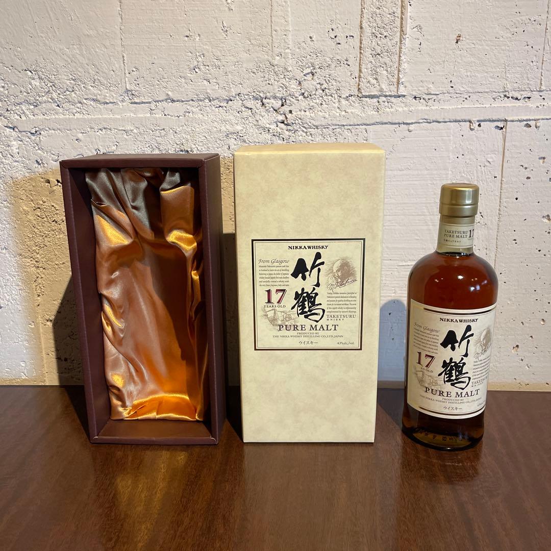 竹鶴17年 箱付き 希少※裏ラベルをご覧ください