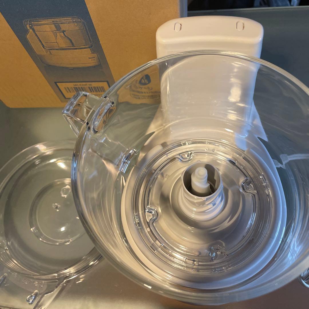 【美品】パナソニック　フードプロセッサー　MK-K48P ホワイト