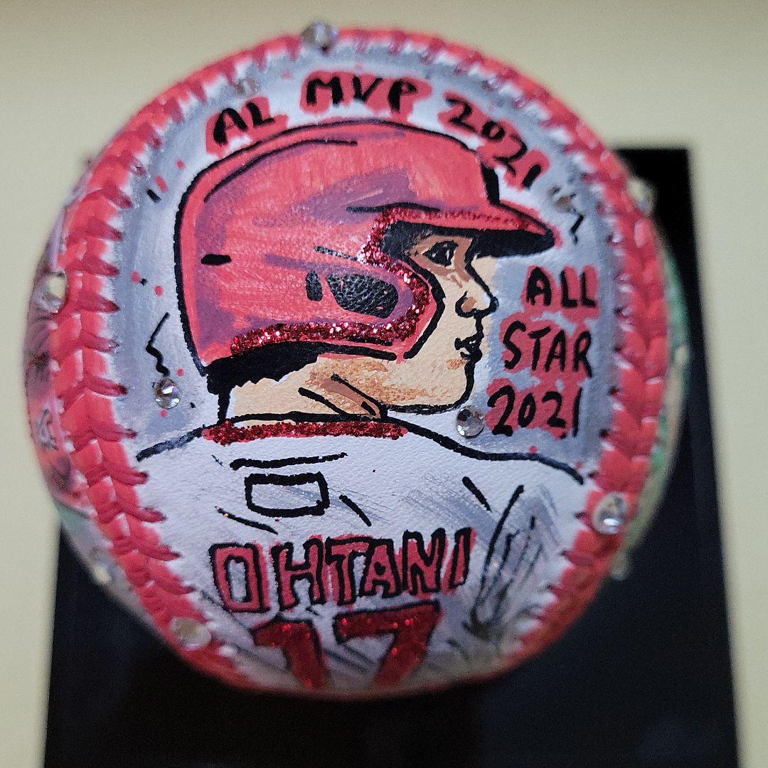 f*u様 #◆⚾大谷翔平選手直筆⚾×チャールズ・ファジーノ ハンドペイント完全受