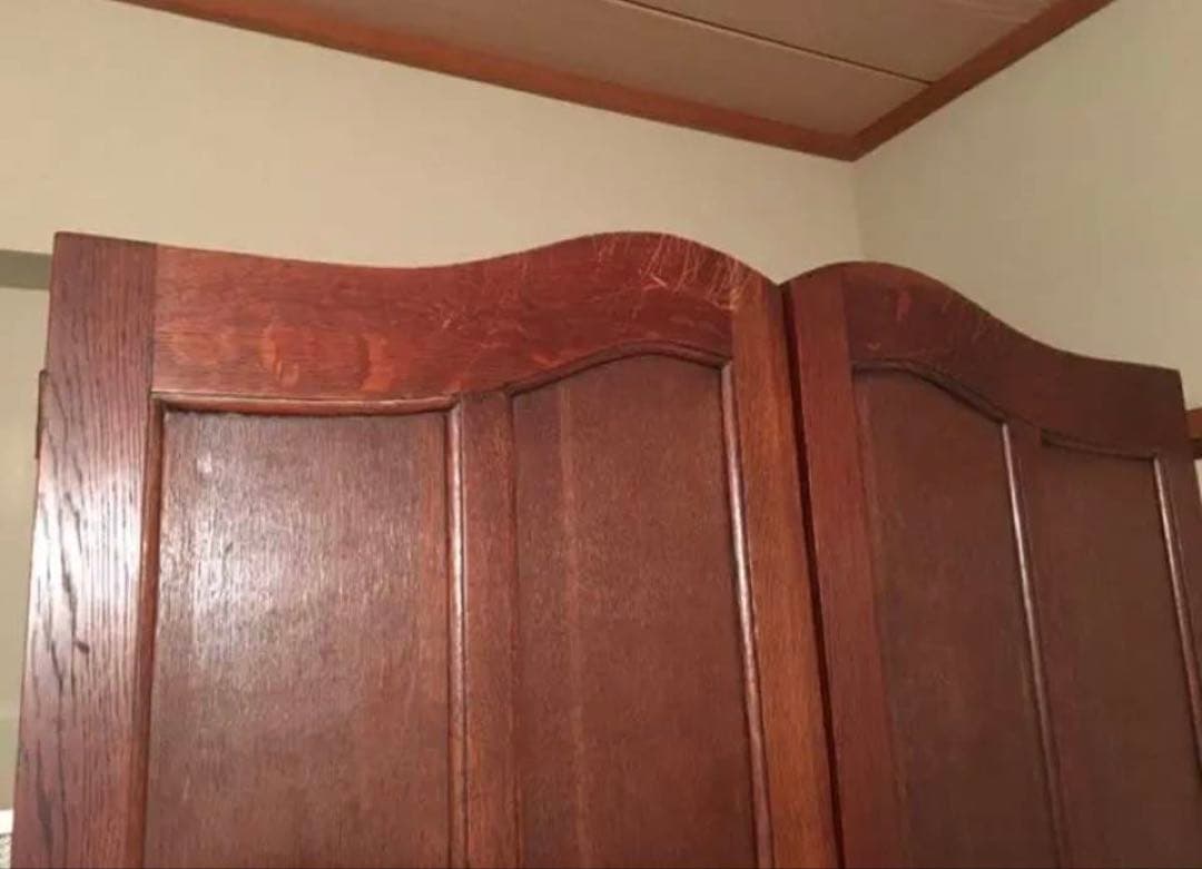 ❤️お値下げ★アンティーククローゼット★シャビーシック★曲線が美しい★定価28万円