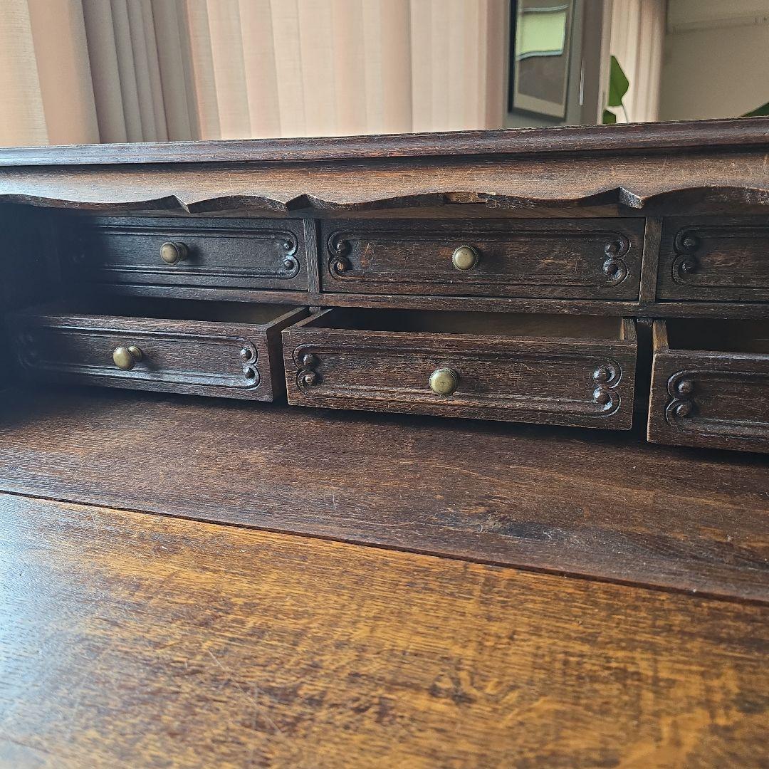 アンティークライティングデスク1890年代 鍵あり