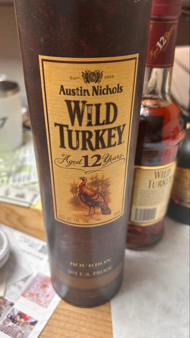 Wild Turkey 12年 バーボンウイスキー 700ML