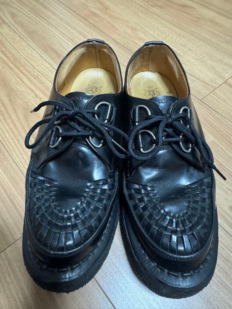 E COX ジョージコックス ギブソン クリーパー ラバーソール 27