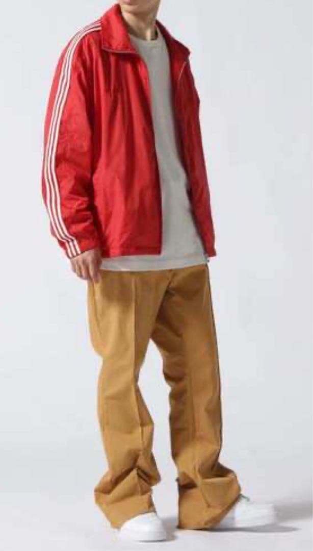 【新品タグ付】限定廃盤 アディダス×ウェールズボナー コラボチノパン ベルト付M