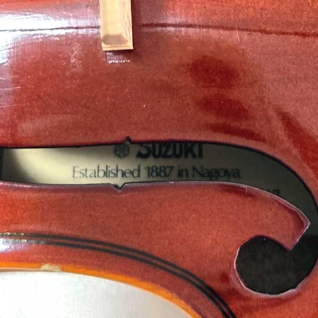 【美品】Suzuki バイオリン No.210 1/8 2017 KUN 肩当て