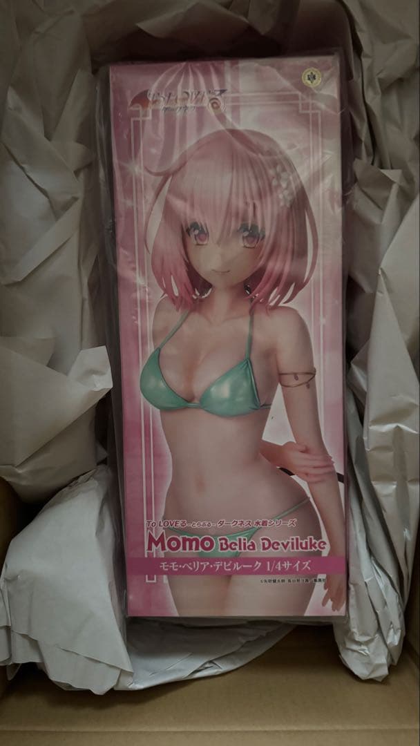 【新品未開封】ToLOVEる とらぶるダークネス モモ 1/4 完成品フィギュア