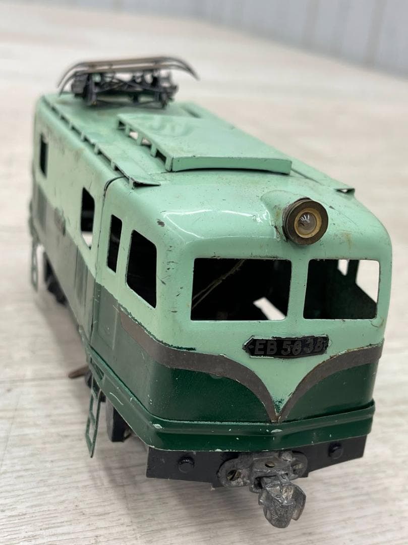 Oゲージ EB58 38 電気機関車 グリーン カツミ製？ 鉄道模型