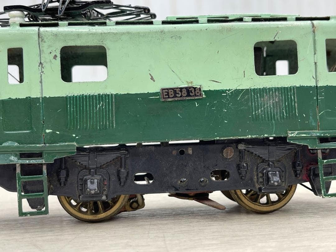 Oゲージ EB58 38 電気機関車 グリーン カツミ製？ 鉄道模型