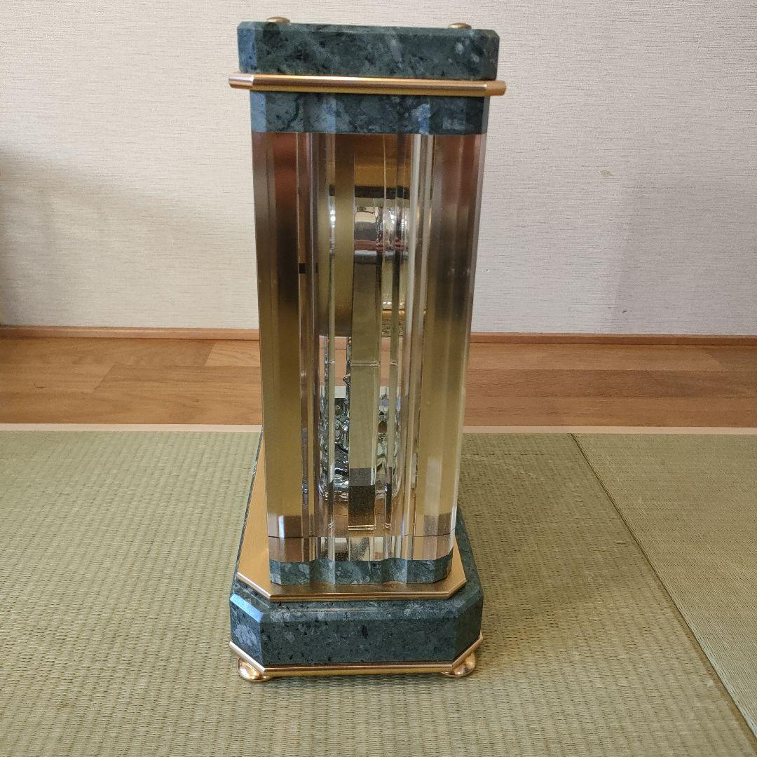 SEIKO EMBLEM 電波置時計 蛇紋石 内閣総理大臣 贈呈品HW926G