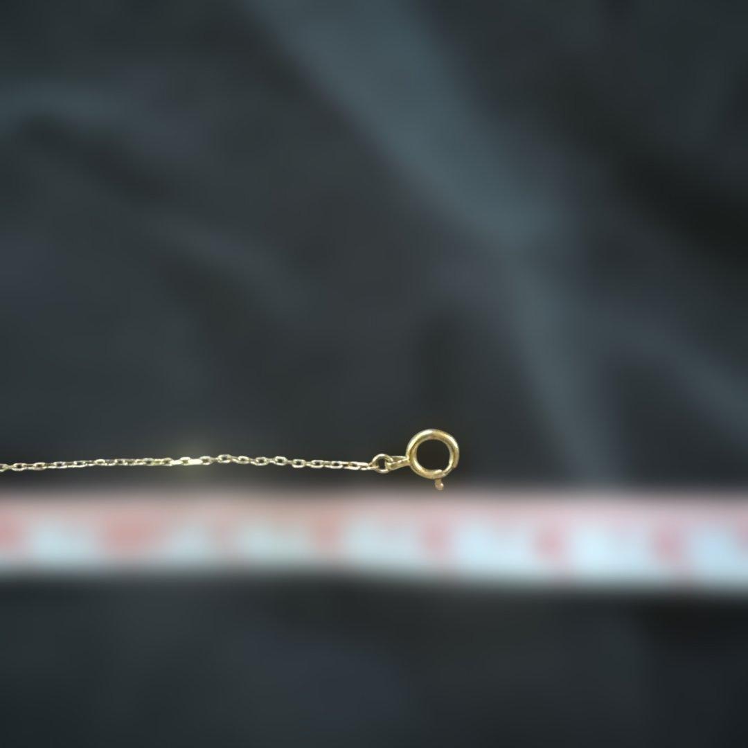 【最終値下げ】AHKAH ハートパヴェ アンクレット イエローゴールドアーカー