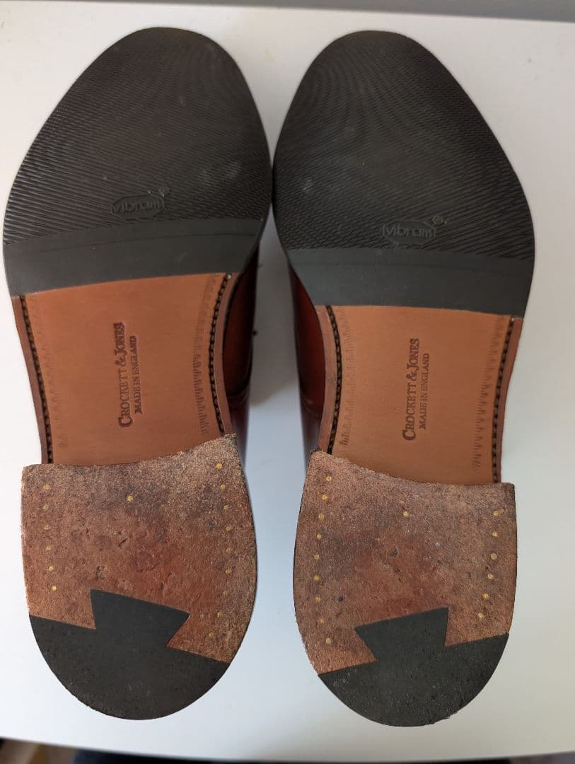 【美品】クロケット & ジョーンズ キャップトゥ 6E