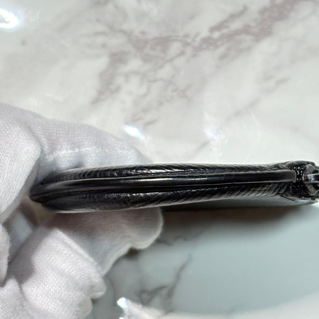 【早い者勝ち】ロエベ ケース レザー ブラック アナグラム #B598