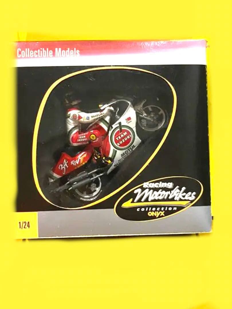 絶版限定スズキRGV500#34ケビン.シュワンツモデル未展示品☆1/24