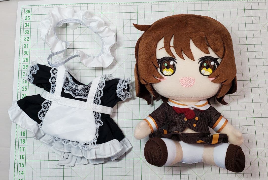 【タイクレ限定】響け！ユーフォニアム ぬいぐるみ　黄前久美子と2人メイド衣装付き