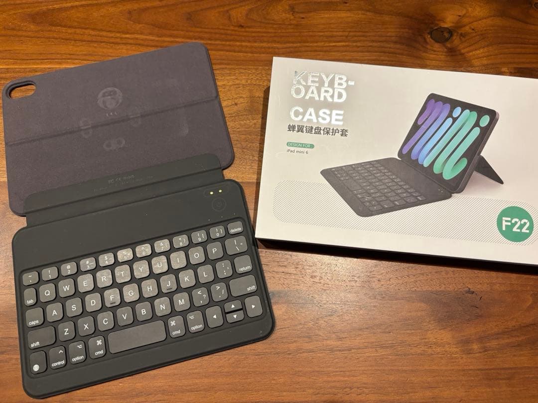 iPad mini6 スペースグレー　本体　キーボードケース　第６世代