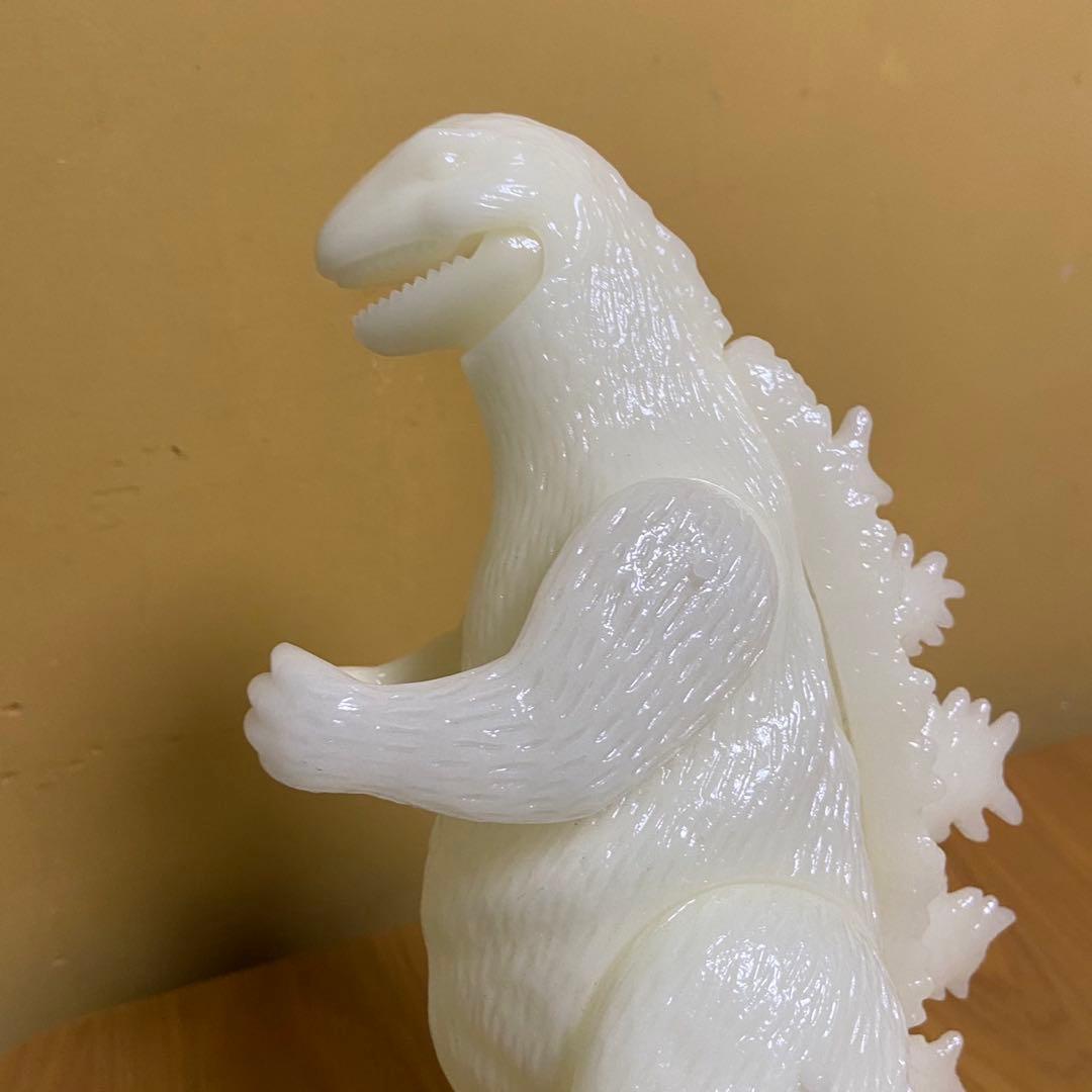 マルサン b/o スタイル ゴジラ 蓄光成型 未塗装ソフビ 5443