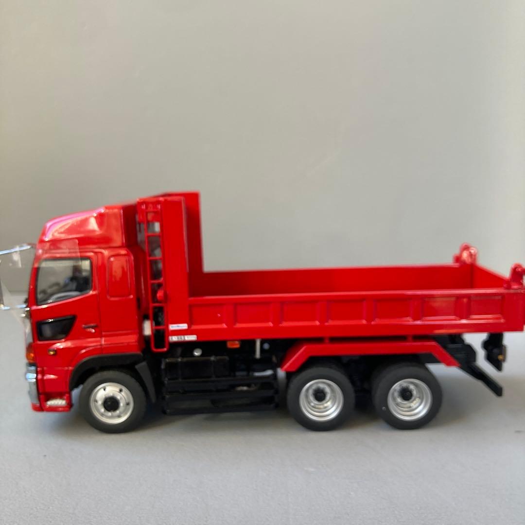 1/50 ケンクラフト　日野プロフィアダンプトラック　レッド