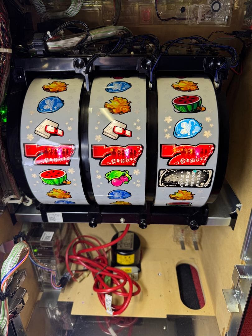 パチスロ 実機 あの花 不要機付