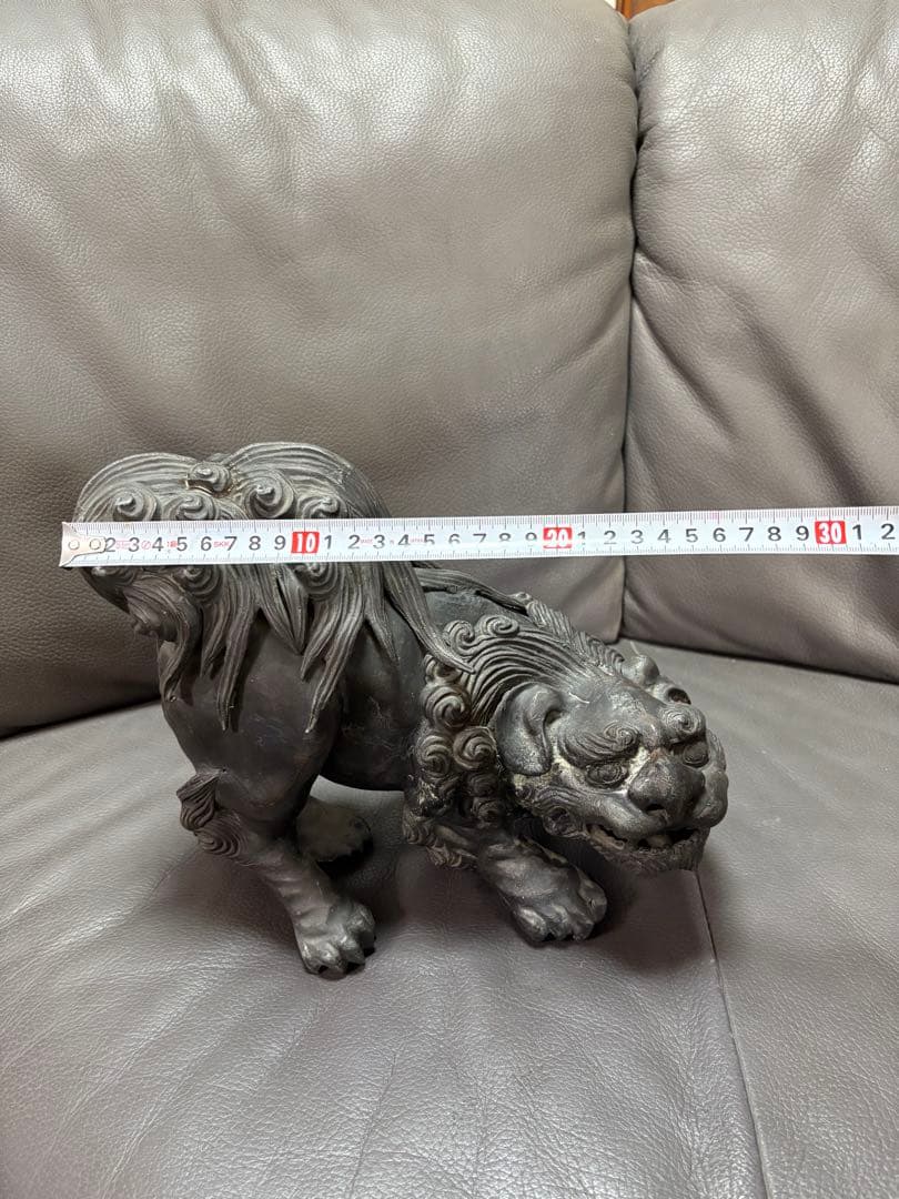 獅子　置物