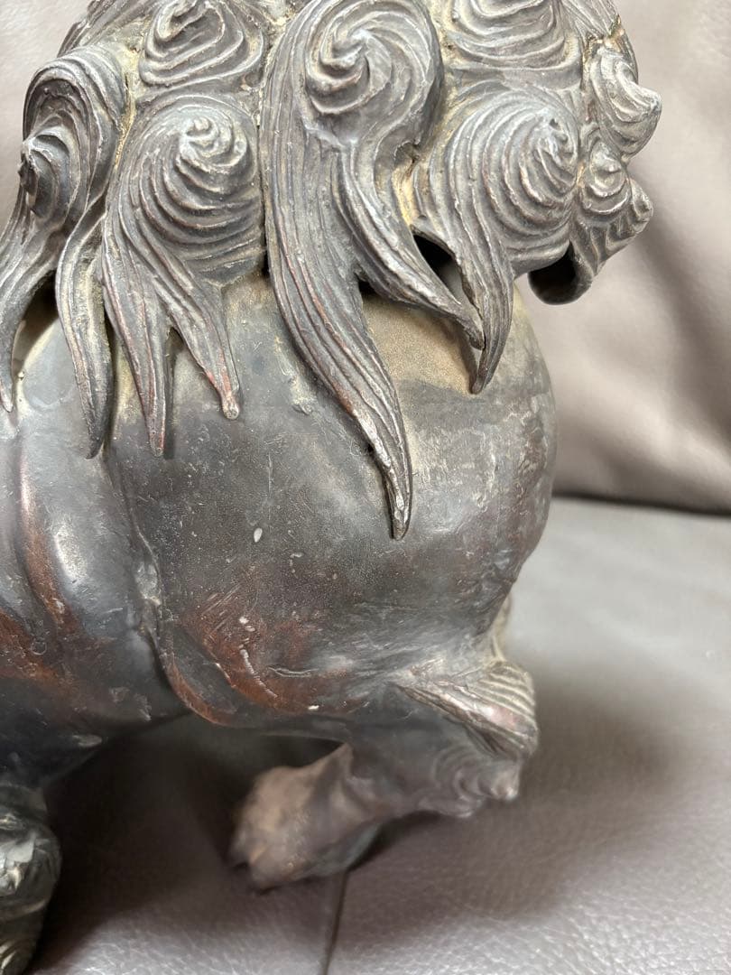 獅子　置物