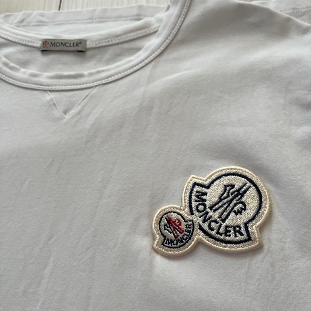 モンクレール　Tシャツ　ダブルワッペン