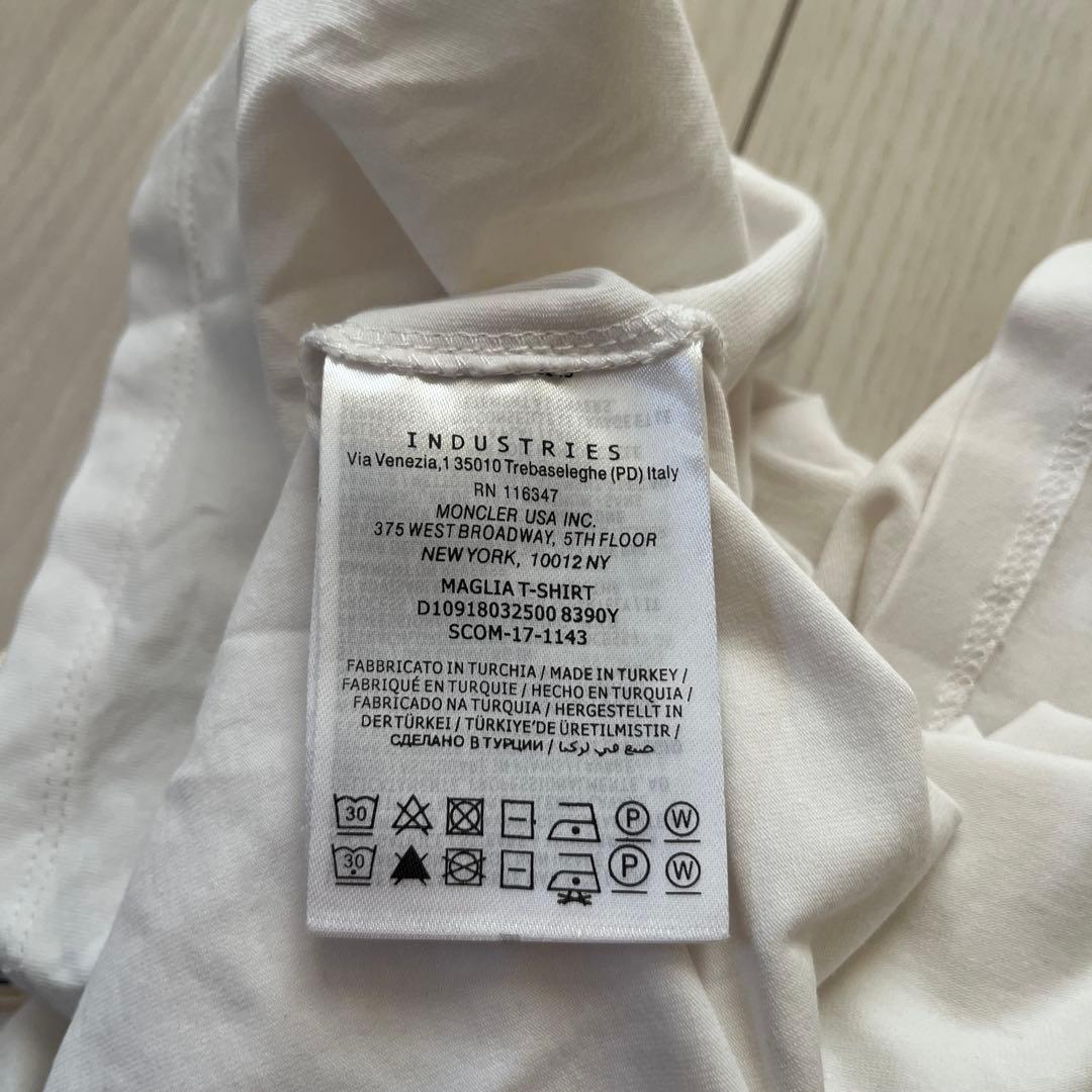 モンクレール　Tシャツ　ダブルワッペン