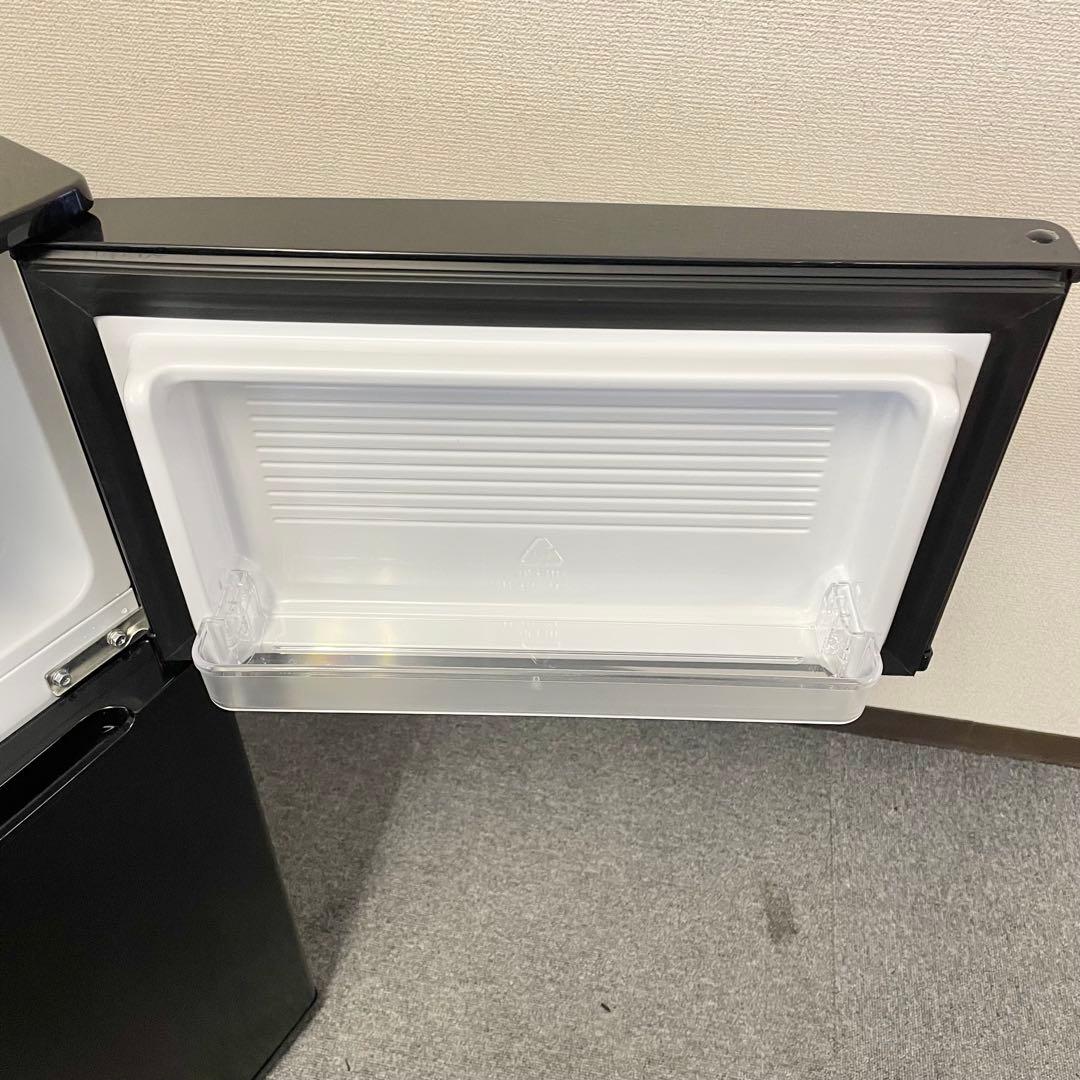 コンフィー 2ドア冷蔵庫 RCT90BL(E) 90L 2023年製