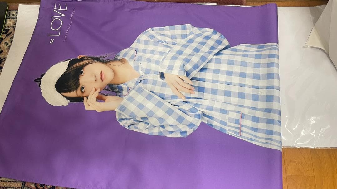 ＝LOVE　イコラブ 　野口衣織　等身大タペストリー　角川コラボb　24時間価格