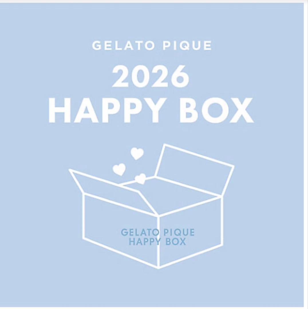【新品未使用】GELATO PIQUE HAPPY BOX 2026 A