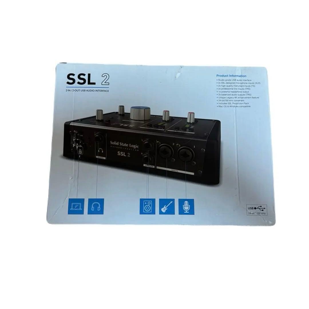 DJ機材 SolidState Logic SSL2 USB AUDIOINTERFACE