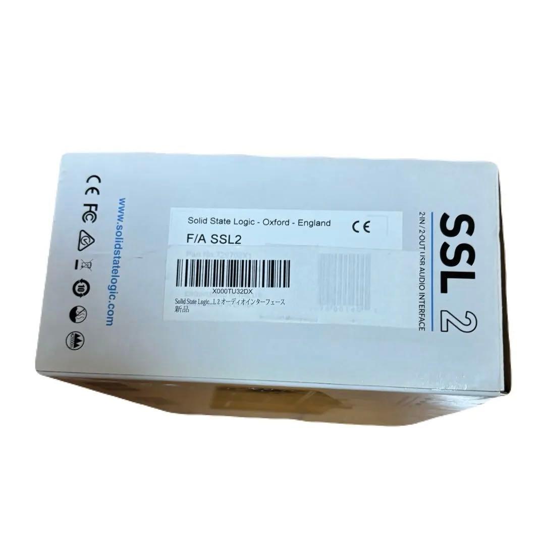 DJ機材 SolidState Logic SSL2 USB AUDIOINTERFACE