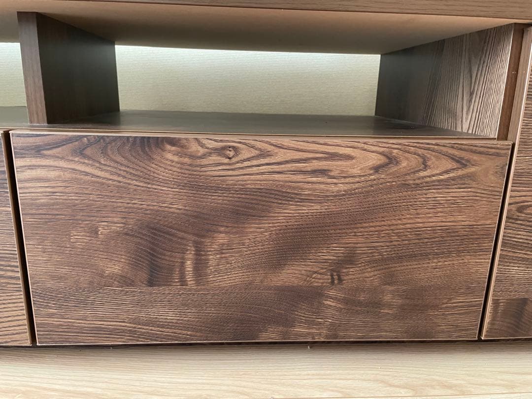 【送料込:12/7まで出品】LOWYA テレビボード ブラウン 160cm