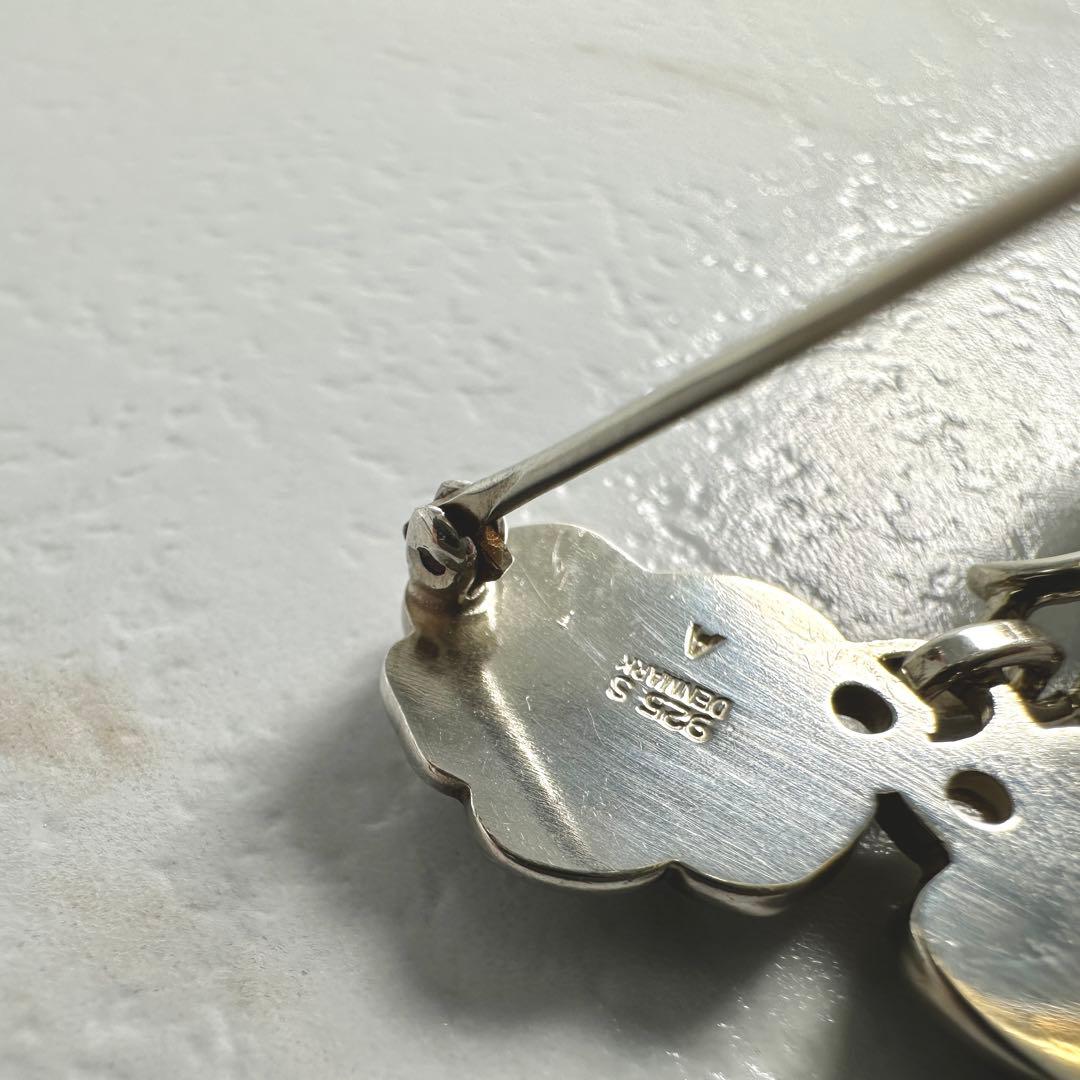  　217　A　ブローチ　グレープ　シルバー　925