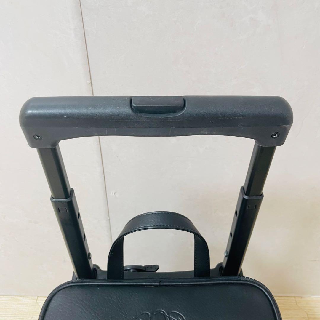 【美品】スワニー キャリーバッグ アミーカ 4輪ストッパー 17L