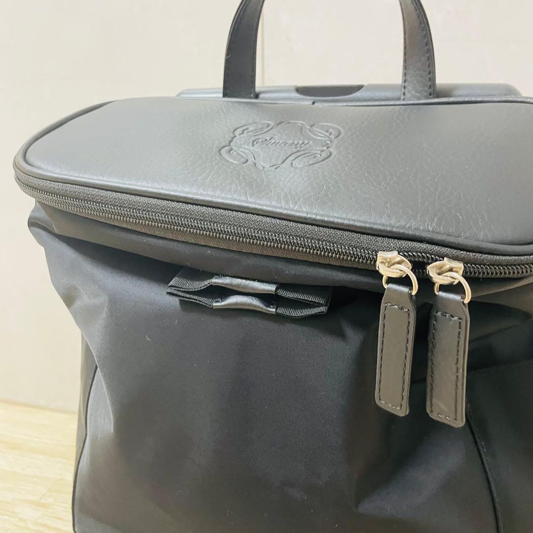 【美品】スワニー キャリーバッグ アミーカ 4輪ストッパー 17L