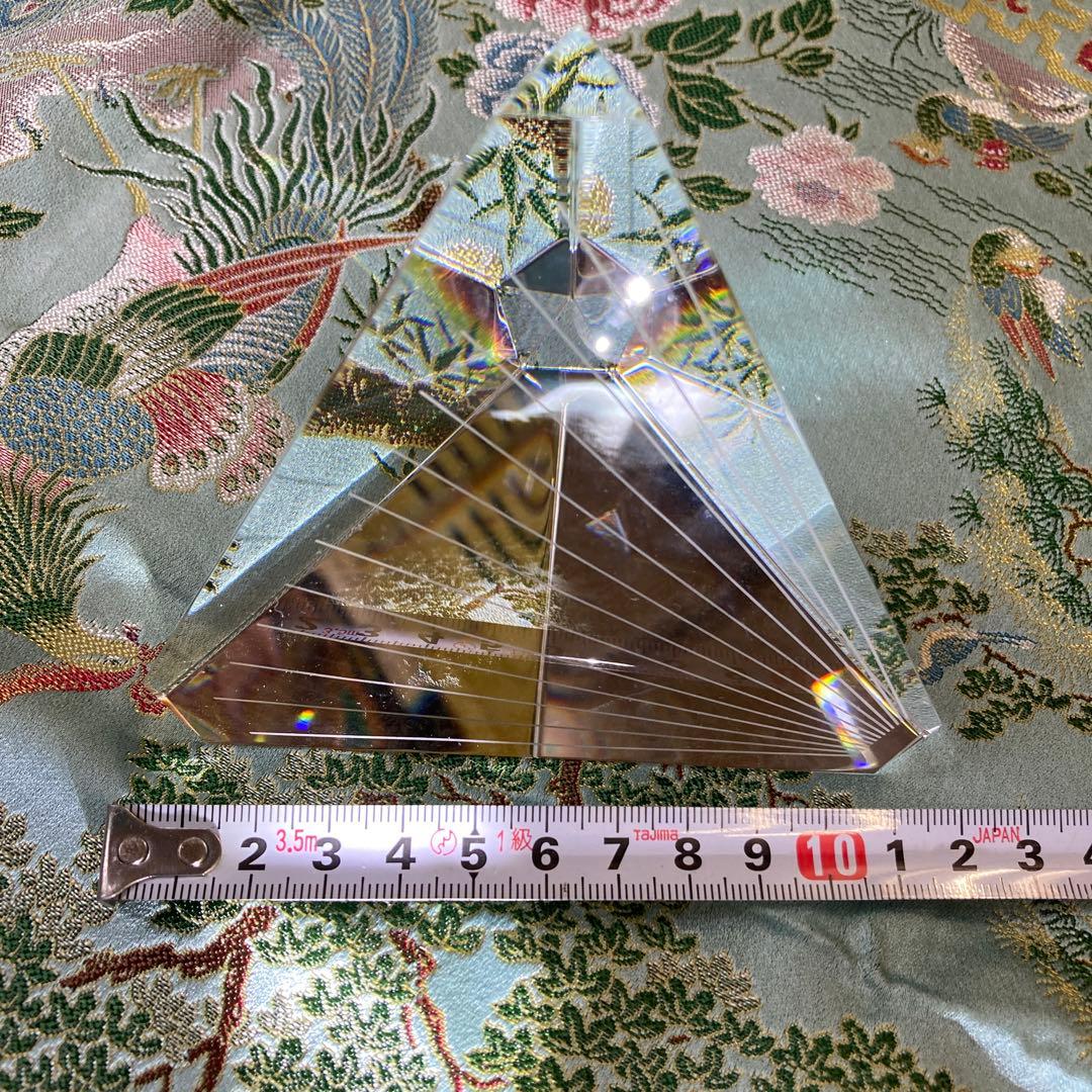 STEUABEN ピラミッド　クリスタル　スチューベン　1990年代　希少